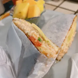 Lobster melt sandwich!
