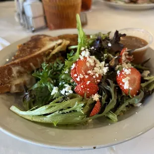 Fig, Apple, Goat Cheese Grilled Cheese/