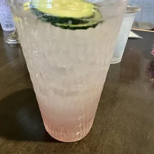 Rosemary Cucumber Lemonade