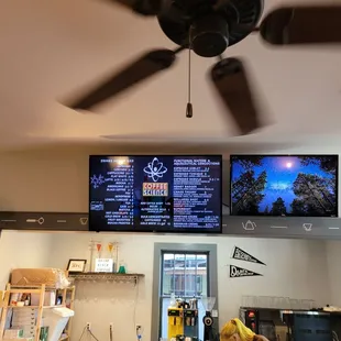 Inside. They still require masks be worn.