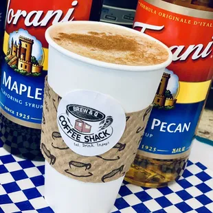 Maple Butter Pecan Latte