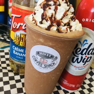 Chocolate Banana Frappe