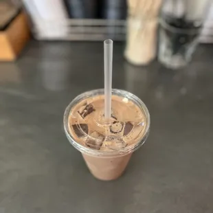Iced mocha.