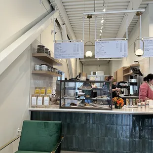 Interior, they brew Hardy Coffee!