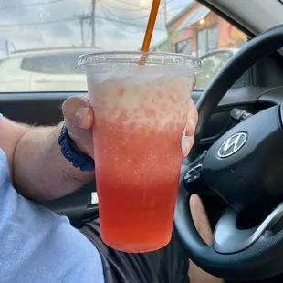 I think this was called the shark bite. Very yummy!
