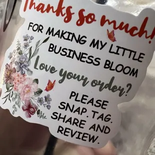 This cute sticker on my coffee cup that perfectly captures the experience you&apos;ll have here.