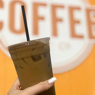 Iced Coffee  Creme De Menthe