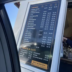 Menu (February 2025)