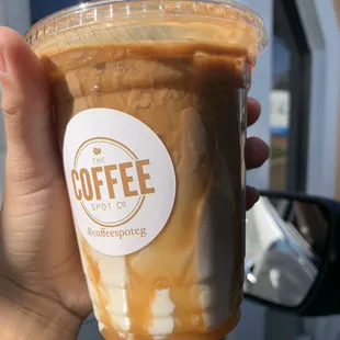 caramel macchiato for this late morning