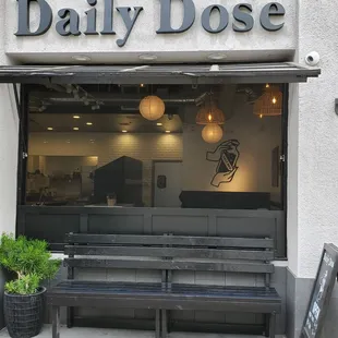 Great for sipping while people-watching