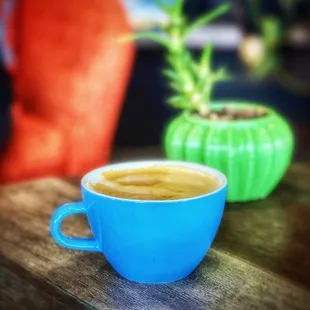 Almond milk flat white