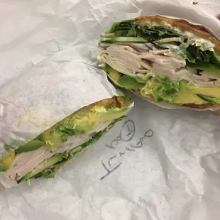 Turkey Avocado Sandwich