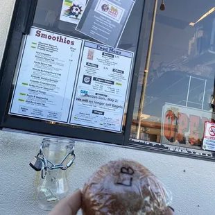 Cal's is here! Lemon berry brioche doughnut