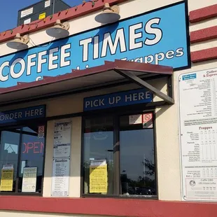 Drive through window