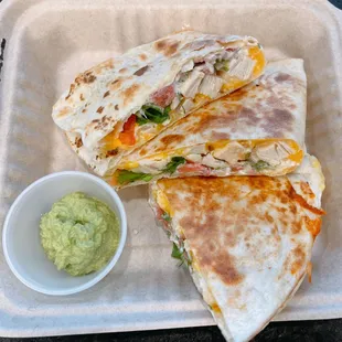 chicken quesadilla