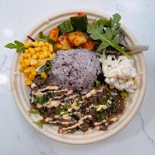 Korean BBQ Rice Bowl