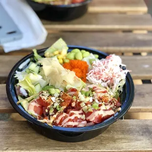 Spicy tuna poke!