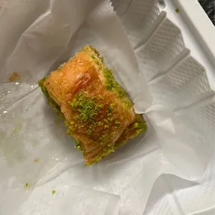 Chocolate Pistachio Baklava