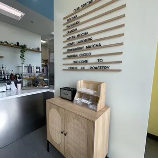 Interior menu