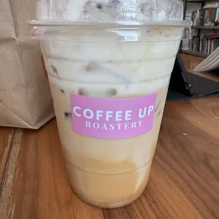 The Hawaiian iced latte