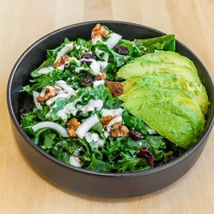 Kale avocado salad