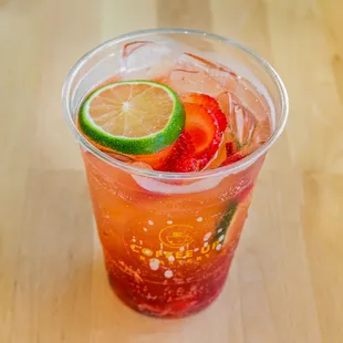 Strawberry mojito