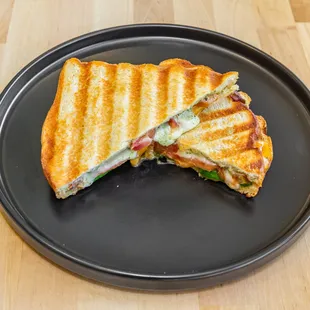 Pesto grilled cheese