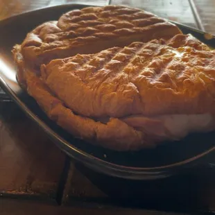 Ham Egg and Cheese Croissant