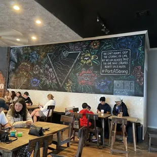 Blackboard art