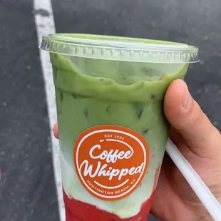 Strawberry Matcha