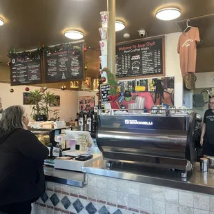 New espresso machine