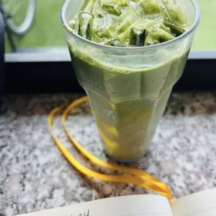 Small Matcha Green Tea Latte