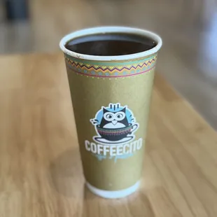 Coffee filled way to the top, burnt my hang when picked up.