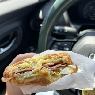 Ham and Cheese Croissant