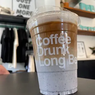 Blueberry Brown Sugar Latte