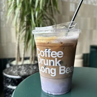 Blueberry Brown Sugar Latte