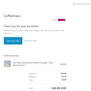 Receipt from my still unfulfilled order placed in February of 2024