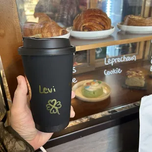 Best Coffee Shop in Topeka! They have the largest menu with speciality drinks. I always go half sweet. On Sunday get the tiramisu.