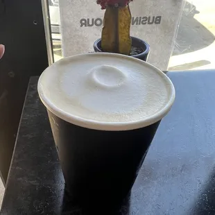 Pistachio Rose Latte - highly disappointed (bitter, no rose cap foam or pistachio powder as promised)