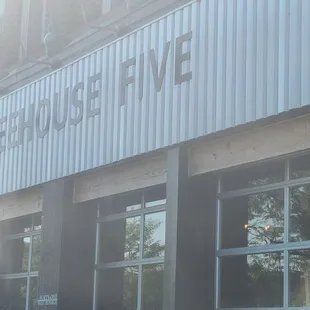 Exterior view of Coffeehouse Five.