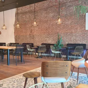 Large, spacious space with lots of natural lighting