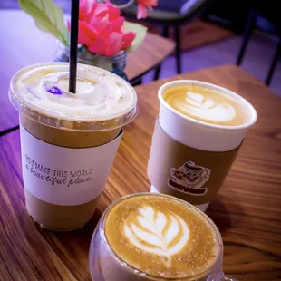 Super good coffee options