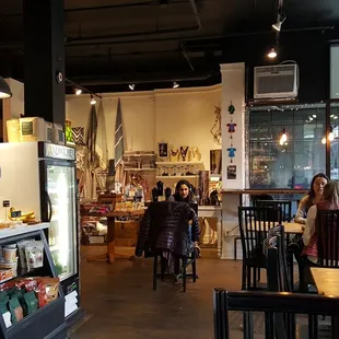 Interior to the right of entrance and main counter (1/6/19)