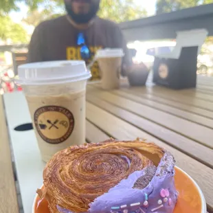 Ube Croissant