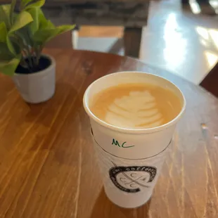 Maple Cream Latte