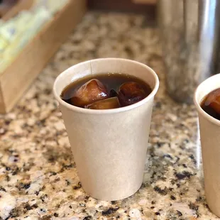 Iced coffee
