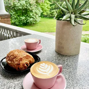 Cappuccino &amp; Chocolate Croissant