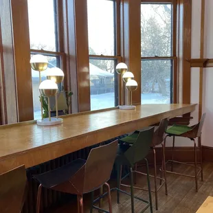 Hightop bar in the back room