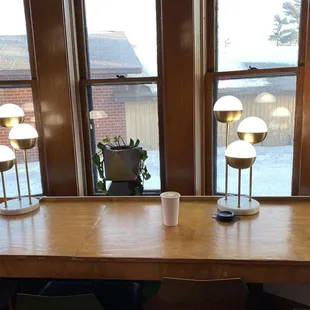 Hightop bar in the back room