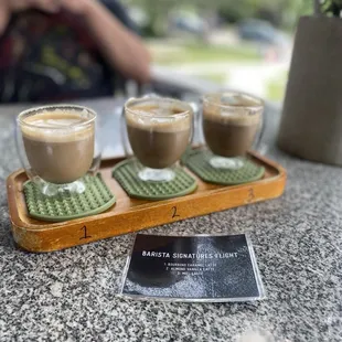 Barista Signature Flight